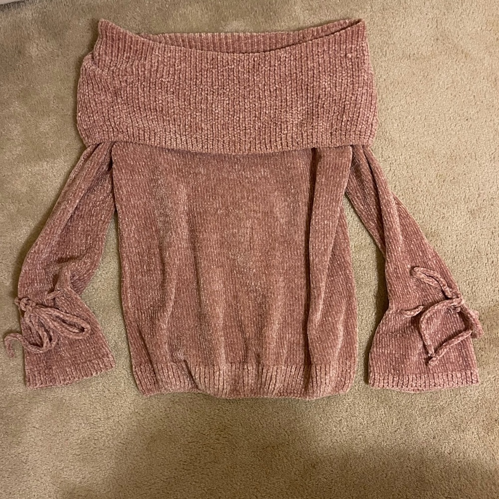 Off-the-Shoulder Sweater